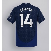 Maglie da calcio Manchester United Christian Eriksen #14 Seconda Maglia 2024-25 Manica Corta